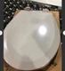 Bemis 500EC 062 Ice Gray Molded Wood Round Toilet Seat Easy Clean 