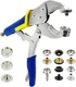 Rexhubro snap fastener tool,Snap Tool for Boat Covers, Heavy Duty Snap Setter...