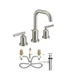 Moen TV6142BN Gibson Widespread Bathroom Faucet W/Pop Up Drain Assembly, BN