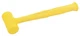 Williams JHWJHW-16 16 Ounce Dead Blow Hammer , Yellow 16 Ounces