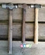 3 Vintage VAUGHAN Ball Peen Hammers 16oz 24oz 36oz MECHANICS BLACKSMITH USA NICE