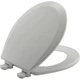 Bemis 500EC 062 500EC062 Toilet Seat, 1 Pack Round, Ice Grey Gray 