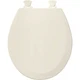 BEMIS 500EC-346BISCUIT Round Toilet Seat 16.875"x14.375" Wood Biscuit