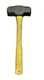 Stanley 4 lb Engineer's Sledge Hammer 56-204 Yellow Fiberglass Handle